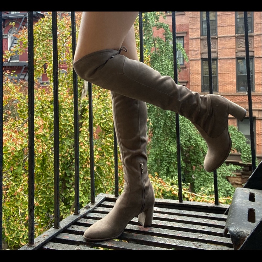Marc Fisher Over the Knee heeled boots